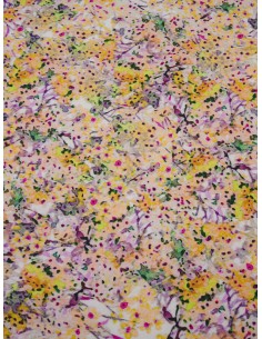 Tissu coton imprimé motif... 2