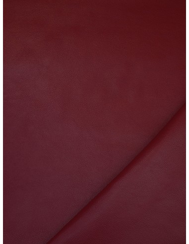 Tissu simili cuir - Rouge