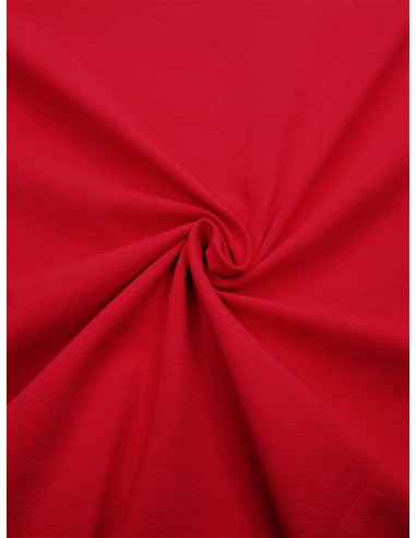 Tissu Jersey de coton - Rouge foncé