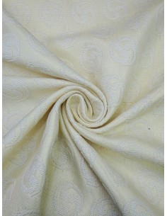 Tissu damassé motif...