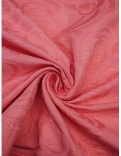 Tissu damassé motif...