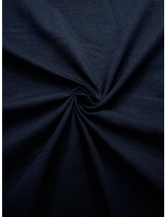 Tissu Jersey de coton - Marine