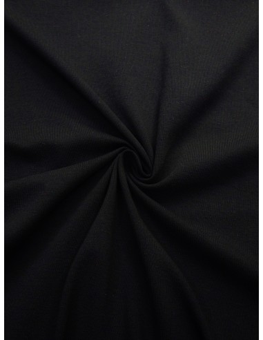 Tissu Jersey de coton - Noir