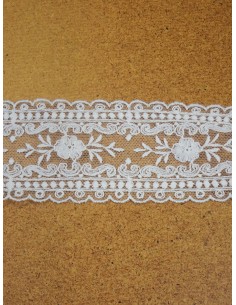 Bordure de dentelle - Blanc