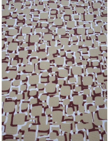 Tissu polyester imprimé motif...