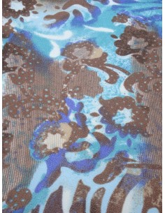 Tissu polyester imprimé...