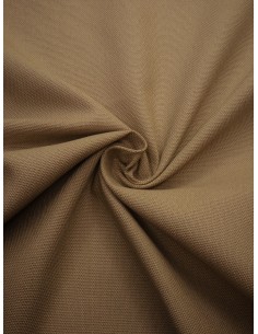 Tissu bachette coton - Beige