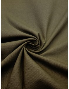 Tissu bachette coton - Kaki