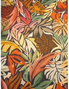 Tissu coton imprimé