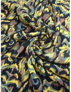 Tissu viscose imprimé motif...