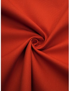 Tissu bachette coton - Orange