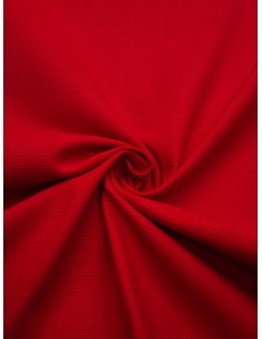 Tissu bachette coton - Rouge