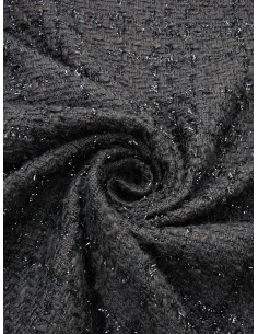 Tissu Style Chanel - Gris