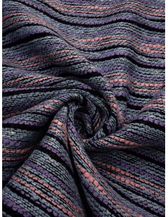 Tissu Style Chanel laine -...