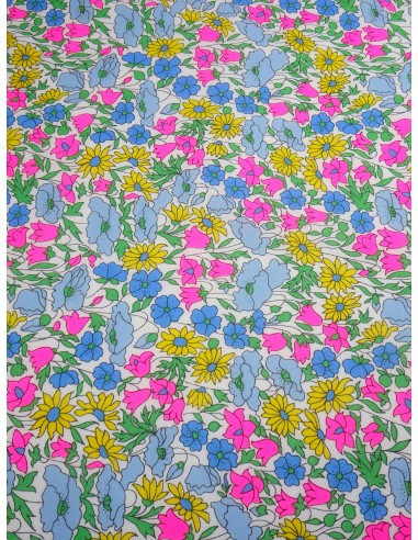 Tissu Liberty Poppy And Daisy Fluo