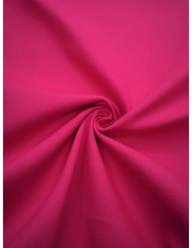 Tissu bachette coton - Fuchsia