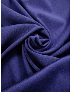 Tissu laine envers satin -...