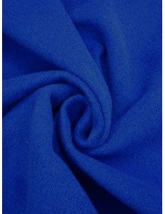 Tissu lainage Bleu