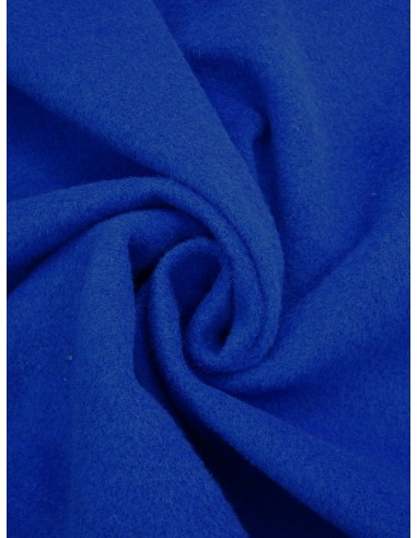 Tissu lainage Bleu