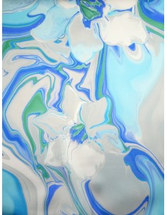 Tissu polyester imprimé...