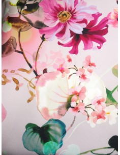 Tissu polyester mikado...