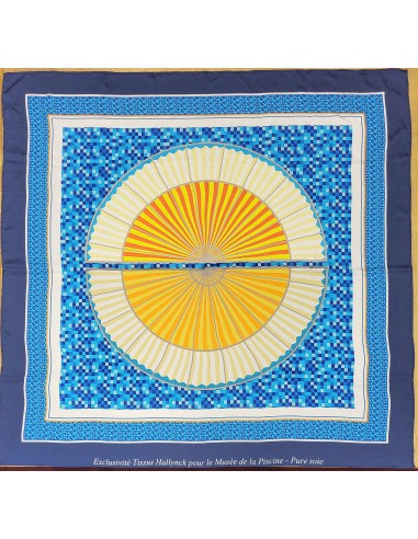 Tissu soie fantaisie - Carré de soie...
