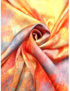 Tissu polyester imprimé -... 2