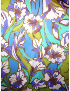 Tissu polyester imprimé