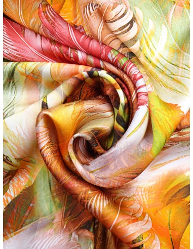Tissu soie fantaisie