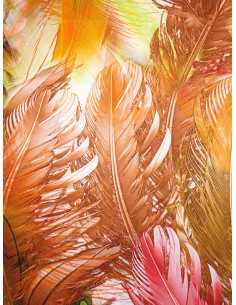 Tissu soie fantaisie