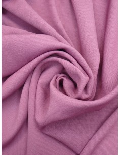 Tissu laine envers satin -...