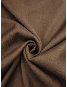 Tissu laine - Marron