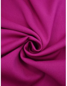 Tissu laine - Fuchsia