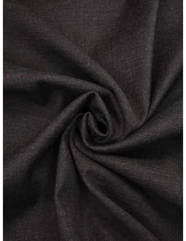 Tissu laine - Gris anthracite