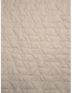 Tissu matelassé - Beige
