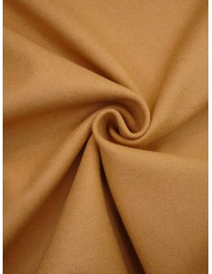 Tissu drap de laine - Camel