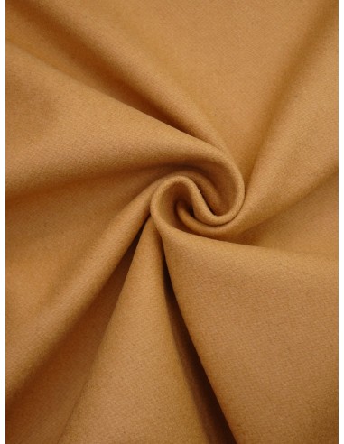 Tissu drap de laine - Camel