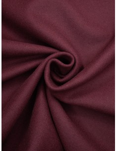 Tissu drap de laine - Bordeaux