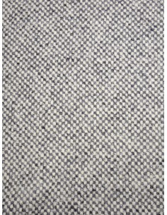 Tissu Lainage - Gris/Blanc 2