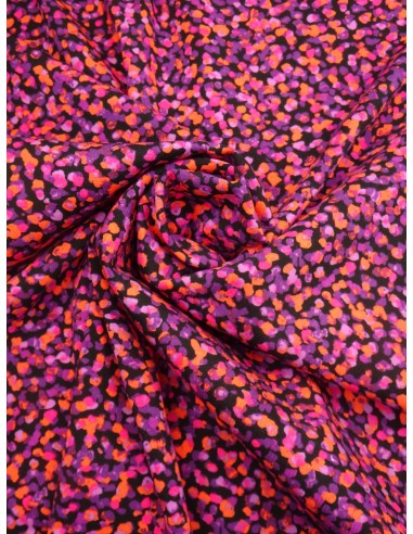 Tissu viscose imprimé - Multicolore
