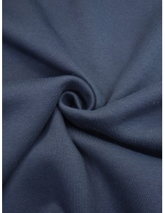 Tissu molleton - Marine