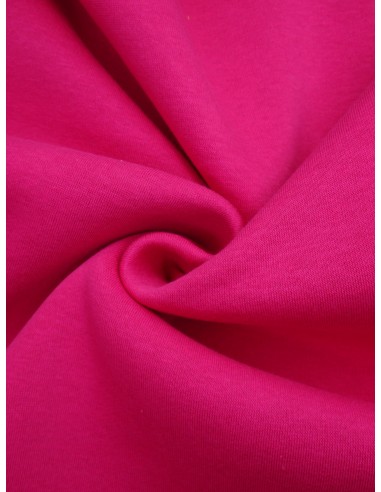 Tissu molleton - Fuchsia