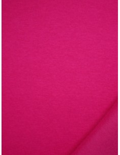 Tissu molleton - Fuchsia 2