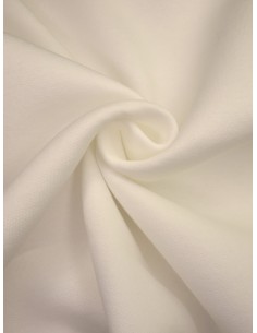 Tissu molleton - Blanc cassé