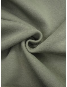 Tissu molleton - Kaki