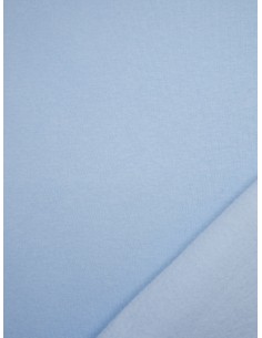 Tissu molleton - Bleu ciel 2