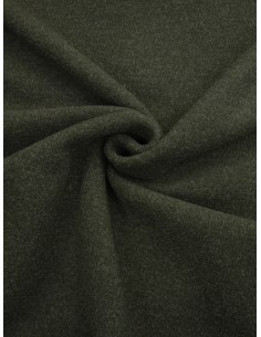 Tissu lainage - Vert foncé...
