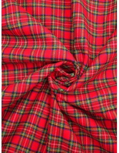 Tissu coton gratté imprimé...