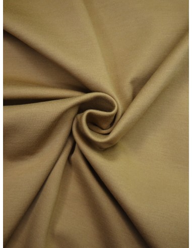 Tissu Jersey milano - Beige foncé
