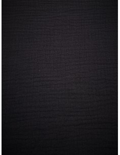 Tissu double gaze - Marine...